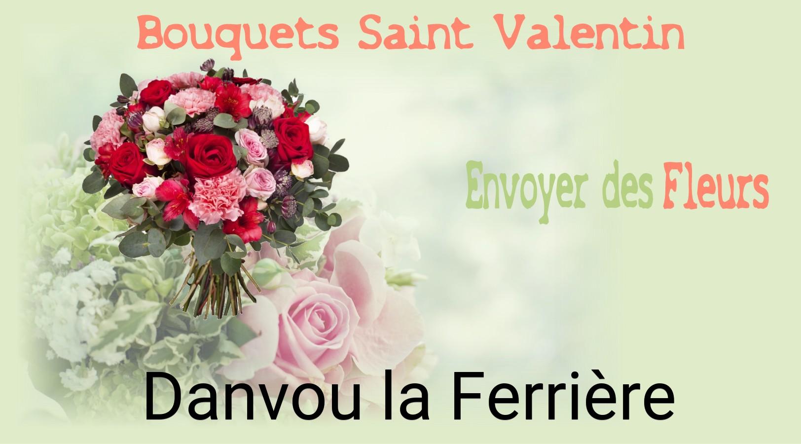 Roses de Saint-Valentin livrées à Danvou-la-Ferrière